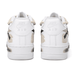 Broken Swoosh Brown Extra Lace Black Custom Air Force 1 - view 4