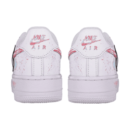 Pink Spray Font Custom Air Force 1 - view 4