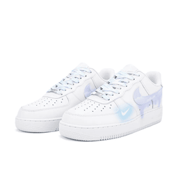 Purple Driping Swooh Custom Air Force 1 - view 3