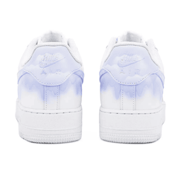 Purple Driping Swooh Custom Air Force 1 - view 4