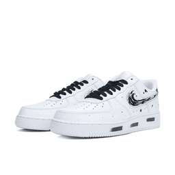 Plum Blossom Black Red Custom Air Force 1 - view 3