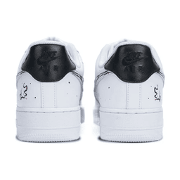 Plum Blossom Black Red Custom Air Force 1 - view 4