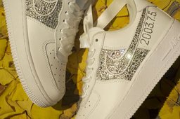 Crystal Ribbon Commemorative Edition Custom Air Force 1 - view 2