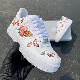 Flower Butterfly Custom Air Force 1 - view 3
