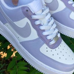 Macarons Purple Custom Air Force 1 - view 3