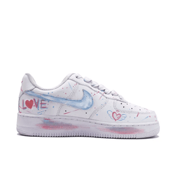 Pink Red Font Custom Air Force 1 - view 2