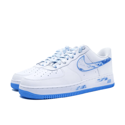 Blue Blooming Swoosh Custom Air Force 1 - view 3