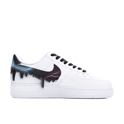 Galaxy Driiping Swoosh Custom Air Force 1 - view 2
