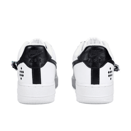Black Metal Swoosh Custom Air Force 1 - view 4