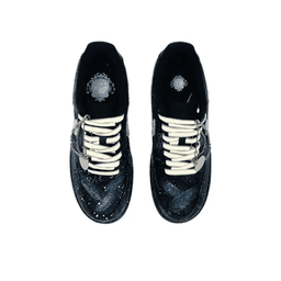 Dark Blue Bling Metal Chain Custom Air Force 1 - view 4