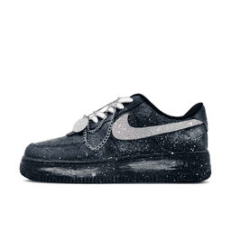 Dark Blue Bling Metal Chain Custom Air Force 1