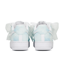 Wide Lace Black Light Blue Custom Air Force 1 - view 4
