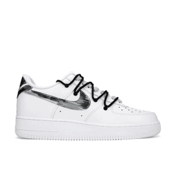 Extra Lace Black Gray White Custom Air Force 1 - view 2