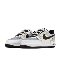 Extra Lace Gray Black Custom Air Force 1 - view 3