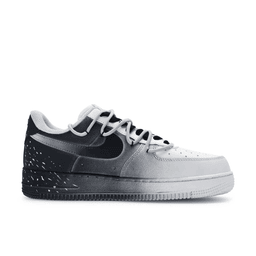 Black White Gradient Spray Custom Air Force 1 - view 2