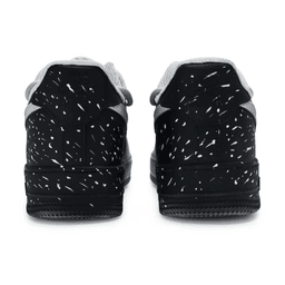 Black White Gradient Spray Custom Air Force 1 - view 4