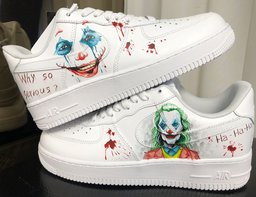 Joker Painting Custom Air Force 1