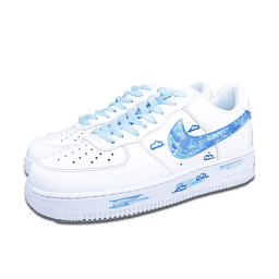 Blue Night Cloud Star Custom Air Force 1 - view 3