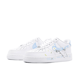 Flower  Jasmine Blue Custom Air Force 1 - view 3