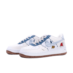Santa Hat Red Blue Custom Air Force 1 - view 3