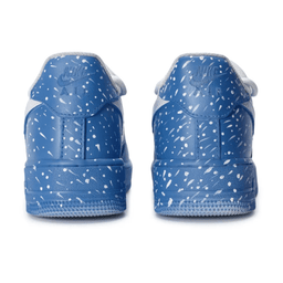 Extra Lace Blue White Gradien Spray White Font Custom Air Force 1 - view 4