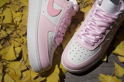 Baby Pink Ribbon Custom Air Force 1 - view 4