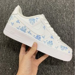 Flower Pattern UV Color Change Custom Air Force 1 - view 3