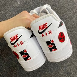 Custom Air Force 1 Naruto Akatsuki Cloud - view 4