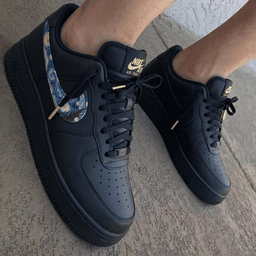 Starry Night Black Custom Air Force 1