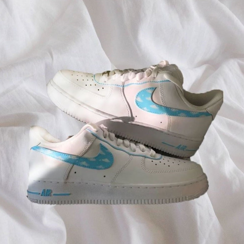 Blue Clear Sky  Custom Air Force 1