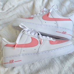Pink Smooth Custom Air Force 1