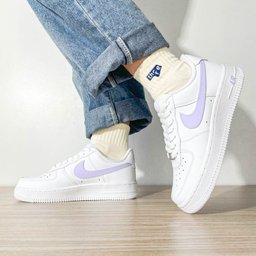 Baby Purple Custom Air Force 1 - view 3