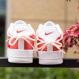 Red Strawberry Custom Air Force 1 - view 2