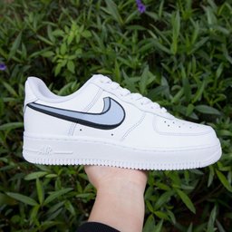 Blue Black Shadow Custom Air Force 1 - view 2