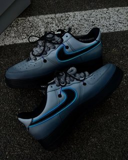 Hand Painted Custom PS5 Air Force 1 Sneakers - view 6