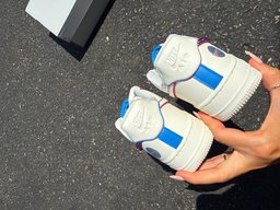 Hand Painted Rhinestone Custom Air Force 1 Sneakers - view 2