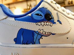 Hand Painted Stitch Custom Air Force 1 Sneakers