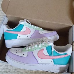 Macaron Colors Custom Air Force 1 - view 3
