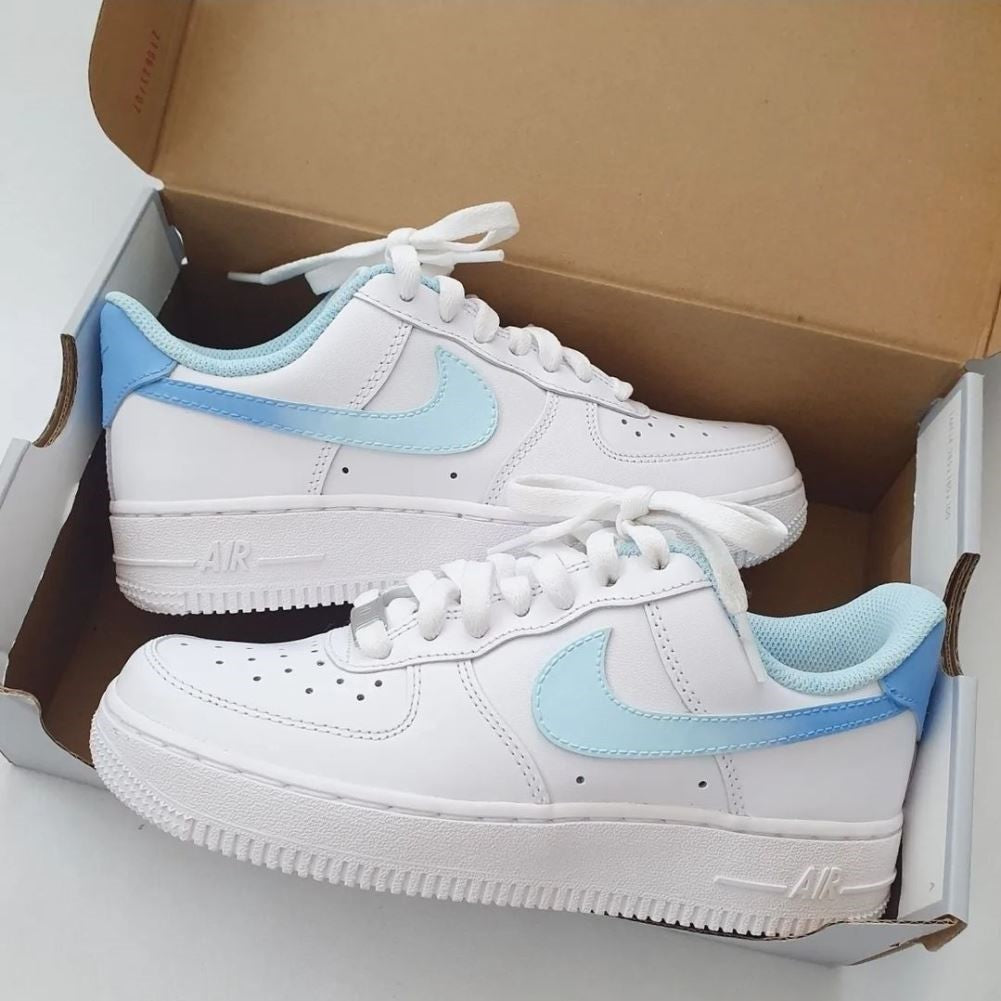 Blue Gradient Custom Air Force 1