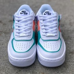Dark Colors Shadow Custom Air Force 1 - view 3