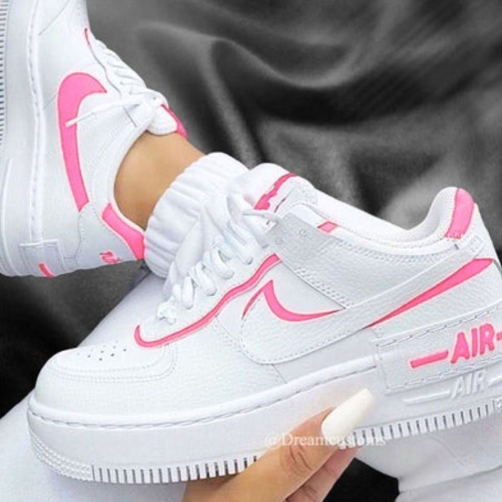 Pink Shadow Custom Air Force 1