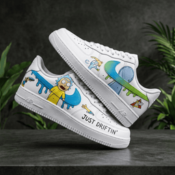 Hand Painted Custom Air Force 1 Sneakers - view 3