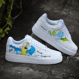 Hand Painted Custom Air Force 1 Sneakers - view 7