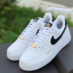 Golden Black Custom Air Force 1 - view 2