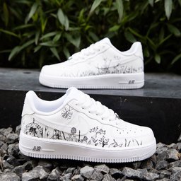 Sketch Doodle Custom Air Force 1 - view 2