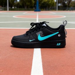 Mint Green Custom Air Force 1 - Custom Shoes - view 2