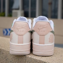 Pink Dry Rose Custom Air Force 1 - view 3