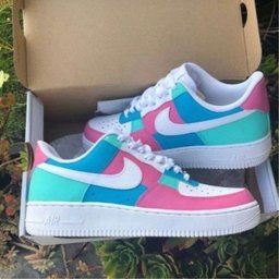 Color Blocks Custom Air Force 1
