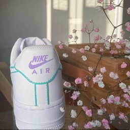 Purple Cloud Custom Air Force 1 - view 3