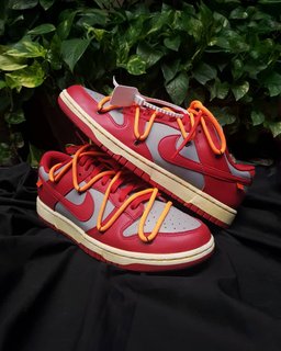 Red White Orange Custom Air Force 1 - view 2